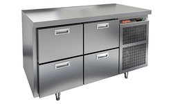 Стол холодильный HICOLD GN 22/TN O