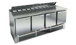 Стол для салатов HICOLD SLE2-1111GN с крышкой
