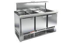 Стол для салатов HICOLD SLE3-111GN полипропилен