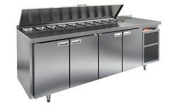 Стол для салатов HICOLD SL1-1111SN с крышкой