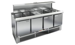 Стол для салатов HICOLD SLE3-1111GN полипропилен