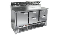 Стол для пиццы HICOLD PZE2-122/GN