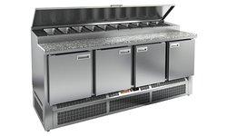 Стол для пиццы HICOLD PZE1-1111/GN камень