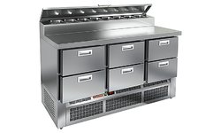 Стол для пиццы HICOLD PZE2-222/GN