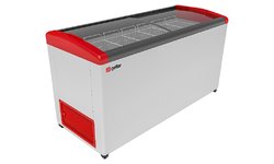 Ларь морозильный Frostor GELLAR FG 600 E красный
