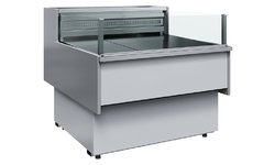 Витрина холодильная Carboma GC110 SM 1,5-2 0011-9006 (статика, с боковинами)