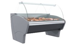 Витрина холодильная Carboma G110 SM 1,5-1-1 (ВХС-1,5 G110) (статика, выносной агрегат)