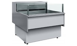 Витрина холодильная Carboma GC110 SM 0,94-2 0011-9006 (статика, с боковинами)