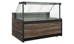 Витрина холодильная Carboma GC111 SV 1,25-1 1008 (статика, газлифт, без боковин)