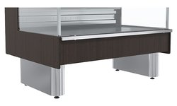 Витрина холодильная Carboma GC110 VM 1,25-2-1 (ВХСо-1,25 GC110) (динамика, выносной агрегат, без боковин)