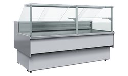 Витрина холодильная Carboma GC110 SM 2,0-1 0011-9006 (статика, с боковинами)