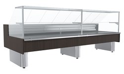 Витрина холодильная Carboma GC110 VV 2,0-1-1 (ВХСр-2,0 GC110) (динамика, выносной агрегат, без боковин)