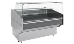 Витрина холодильная Carboma GC120 VV-5 (цвет по схеме) (внешний угол, динамика)