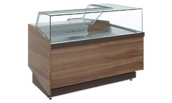 Витрина кондитерская Carboma KC82 SM-5 02 VISION модуль левый, 1008, темный дуб