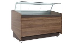 Витрина кондитерская Carboma KC82 SM 1,5-1 VISION 1008, темный дуб