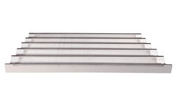 Лист для выпечки багетов Apach 600x400 (алюминий перф.) для багетов