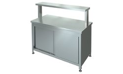 Стол производственный Марихолодмаш СТК-2-1200/600 с полкой ПО-3