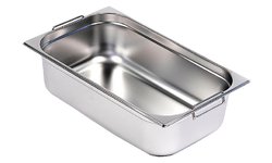 Гастроемкость Gastromix GN-H 1/2-40 (325х265х40) нерж. сталь, с ручками