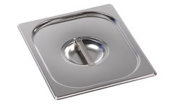 Крышка для гастроемкости Luxstahl 812-L GN 1/2 (327х265) нерж.