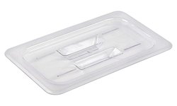 Крышка для гастроемкости Luxstahl JW-P14HC GN 1/4 (265х164) поликарбонат