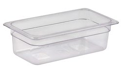 Гастроемкость Luxstahl JW-P134 GN 1/3-100 (327х176х100) поликарбонат