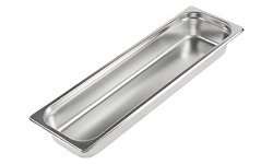 Гастроемкость Luxstahl GN 2/4-65 (530х162х65) нерж.
