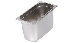 Гастроемкость Luxstahl 813-8 GN 1/3-200 (327х176х200) нерж.