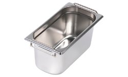 Гастроемкость Luxstahl 813-6 GN 1/3-150 (327х176х150) нерж., с ручками