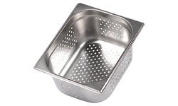 Гастроемкость Luxstahl P812-6 GN 1/2-150 (327х265х150) перф., нерж.