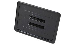 Крышка для гастроемкости Luxstahl JW-P11HCB GN 1/1 (530х325) поликарбонат