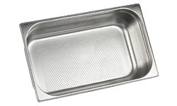 Гастроемкость Luxstahl 811-6SP GN 1/1-150 (530х325х150) перф., нерж.