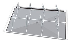 Структура для жарки кур-гриль UNOX GRP 825 (530х325)
