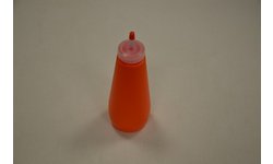Емкость для соуса , h=22см., 0.45л., пластик,цвет оранжевый